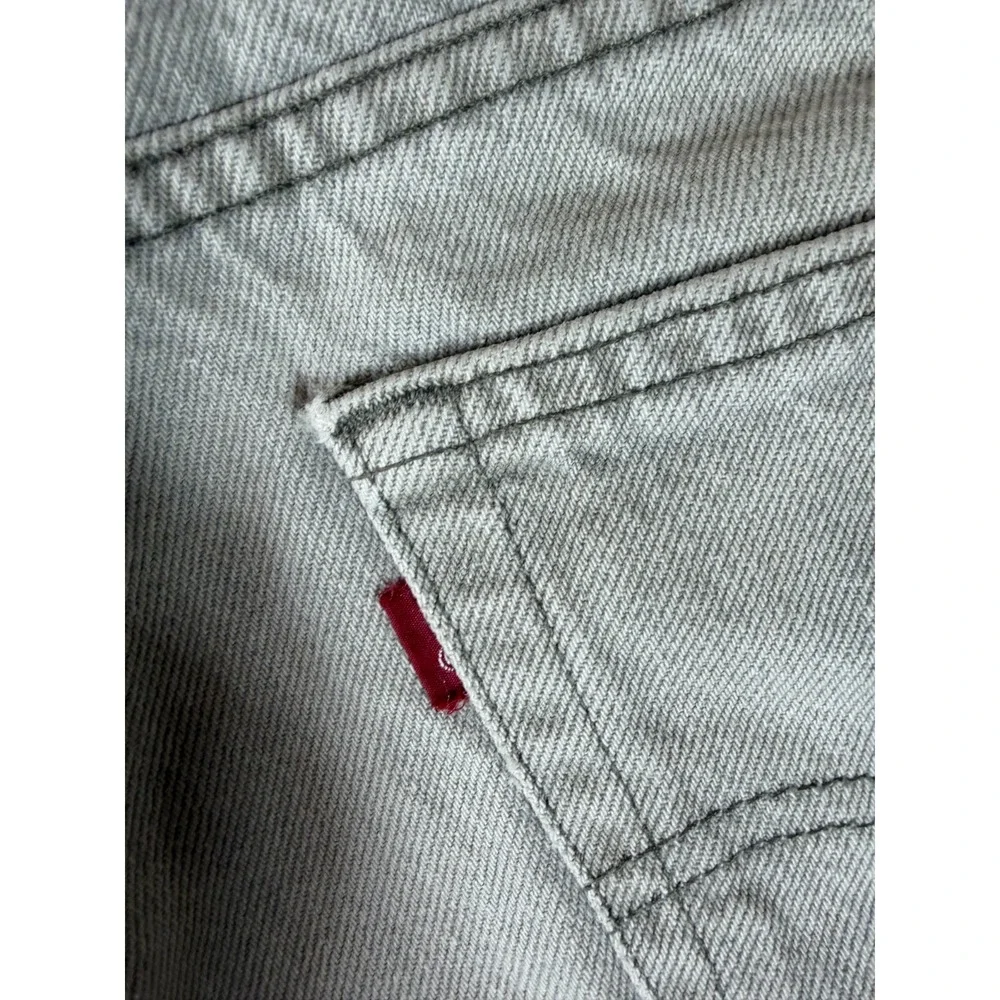 Vtg Levi's 550 Relaxed Fit Jeans Men's 34x34 Gray USA Made 80s 90s Tapered Leg